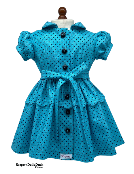 Keepers Dolly Duds Designs 18 Inch Historical Nancy and Mary Jane 18" Doll Clothes Pattern Pixie Faire