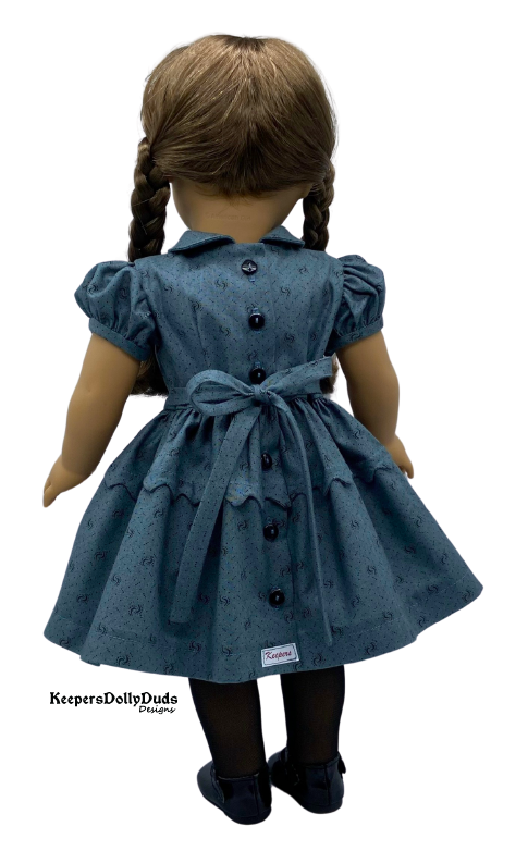 Keepers Dolly Duds Nancy and Mary Jane 18 inch Doll Clothes Pattern – Pixie Faire