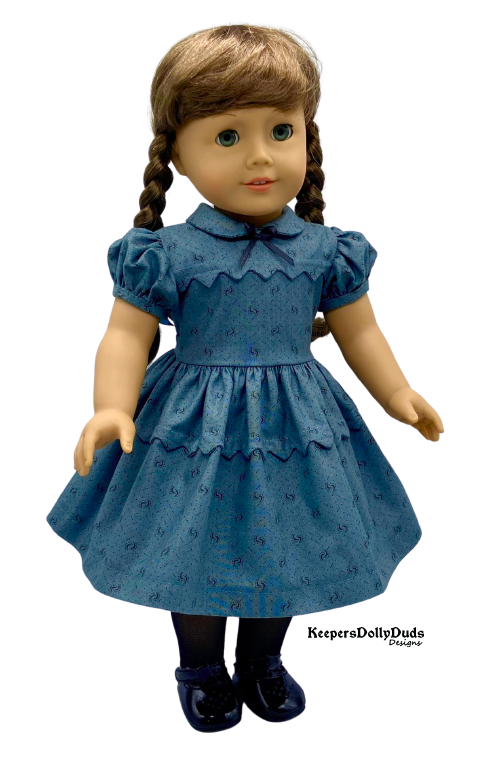 Keepers Dolly Duds Designs 18 Inch Historical Nancy and Mary Jane 18" Doll Clothes Pattern Pixie Faire