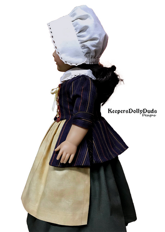 Keepers Dolly Duds Designs 18 Inch Historical Williamsburg 18" Doll Clothes Pattern Pixie Faire