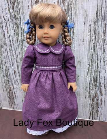 Lady Fox Boutique 18 Inch Historical Sweet Caramel Dress 18 Inch Doll Clothes Pattern Pixie Faire