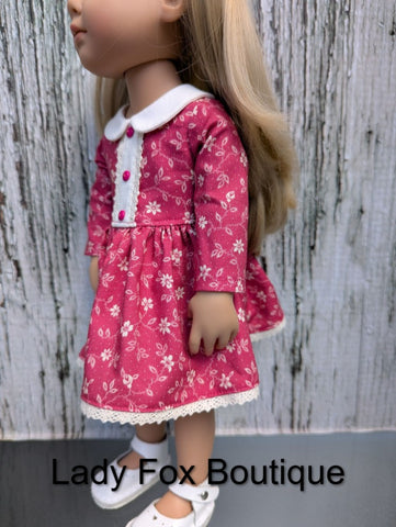 Lady Fox Boutique Gotz Little Kids A Day in the Garden Dress 14 Inch Doll Clothes Pattern for Gotz Little Kidz Pixie Faire