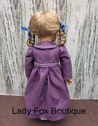 Lady Fox Boutique 18 Inch Historical Sweet Caramel Dress 18 Inch Doll Clothes Pattern Pixie Faire