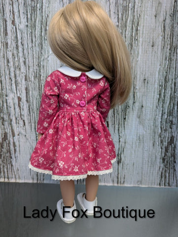 Lady Fox Boutique Gotz Little Kids A Day in the Garden Dress 14 Inch Doll Clothes Pattern for Gotz Little Kidz Pixie Faire