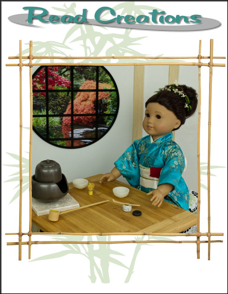 Read Creations 18 Inch Modern Kimono / Bathrobe 18" Doll Clothes Pattern Pixie Faire