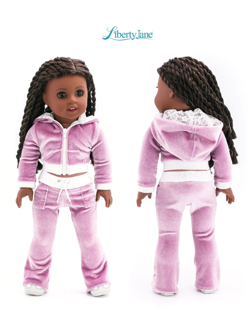 Pixie Faire Pixie Packs Pixie Packs Hollywood Tracksuit Lavender Outfit Collection Pixie Faire