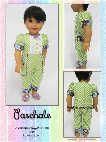 Little Miss Muffett 18 Inch Modern Paschale 18" Doll Clothes Pattern Pixie Faire
