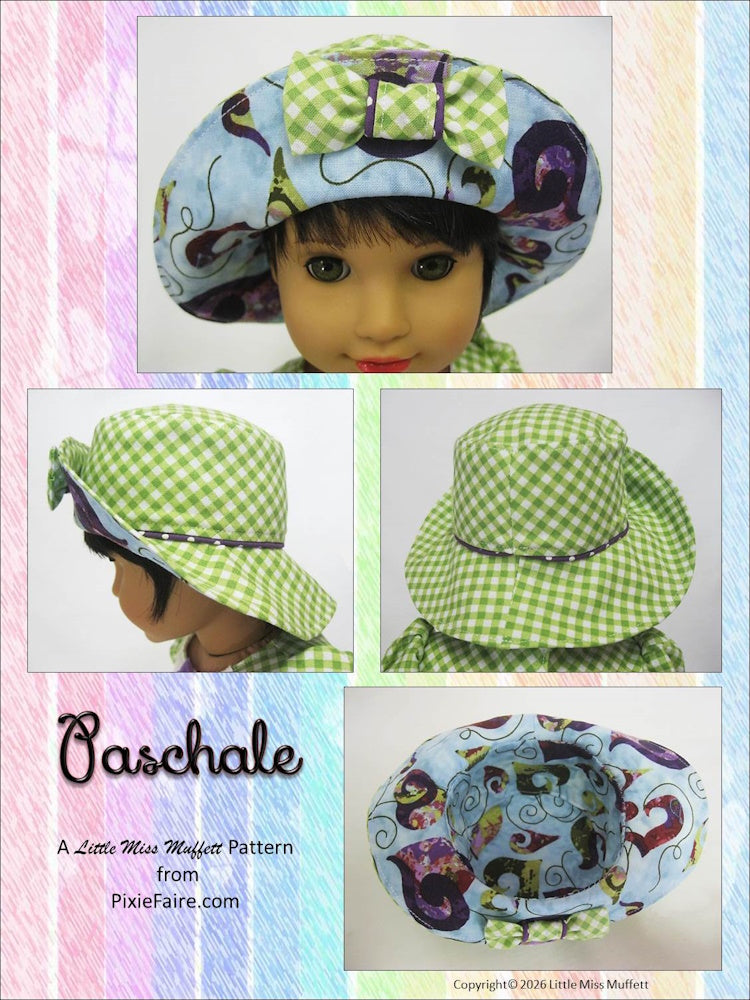Little Miss Muffett 18 Inch Modern Paschale 18" Doll Clothes Pattern Pixie Faire