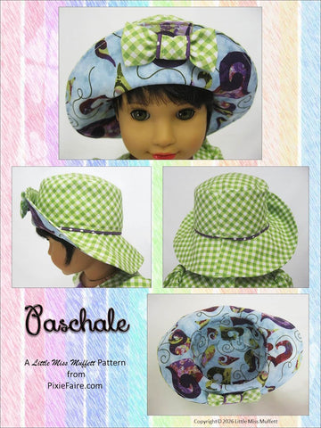 Little Miss Muffett 18 Inch Modern Paschale 18" Doll Clothes Pattern Pixie Faire