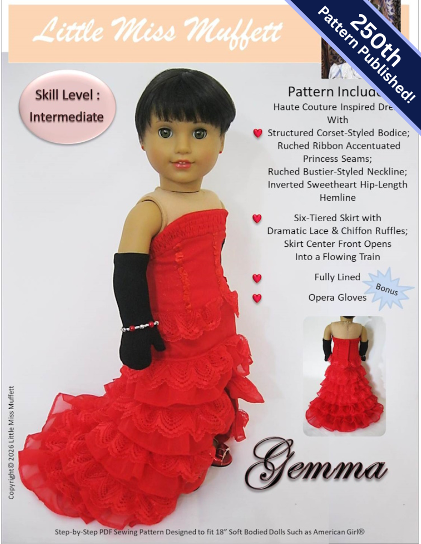 Gemma 18" Doll Clothes Pattern