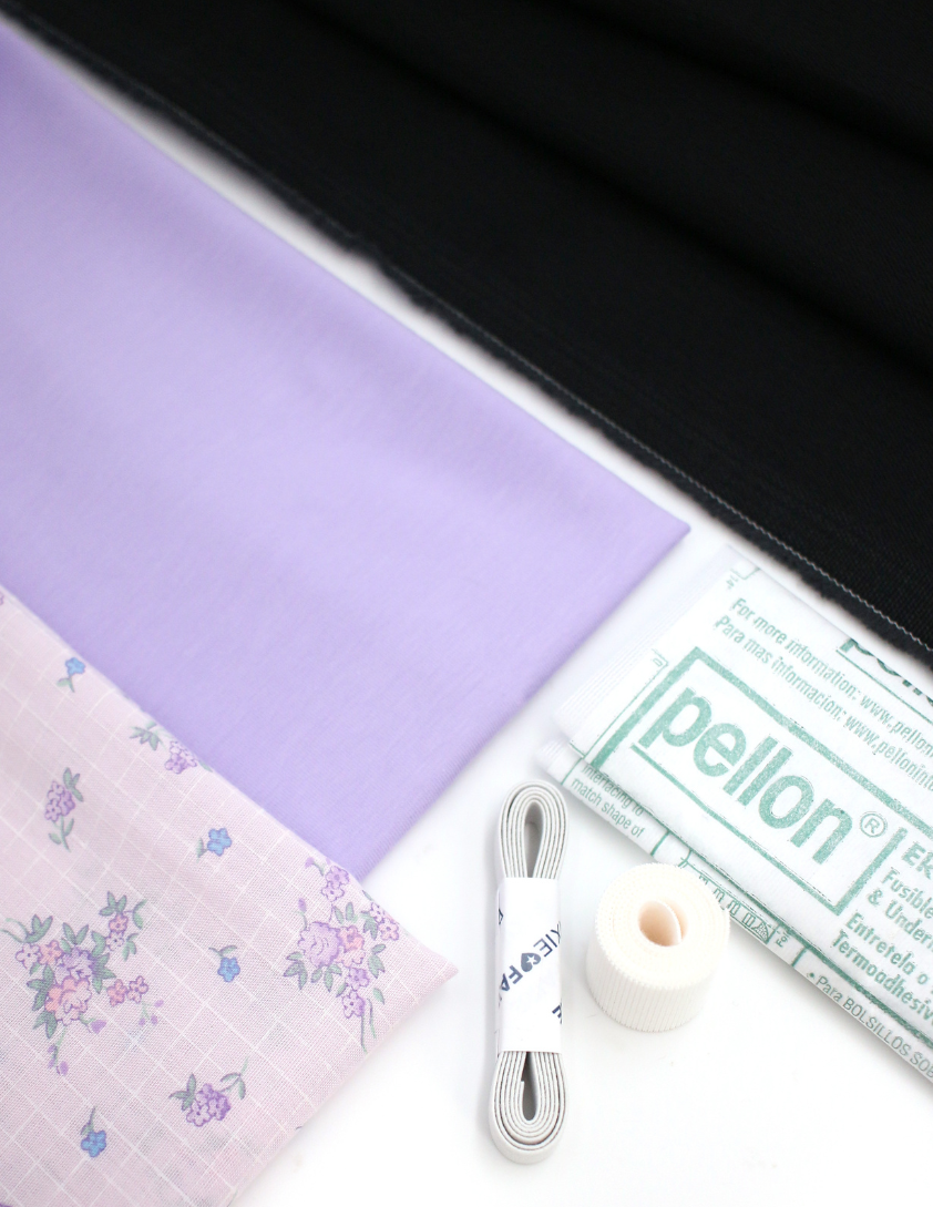 Pixie Faire Pixie Packs Pixie Pack - Lavender With Black Denim -  Mix and Match Outfits Kit Pixie Faire