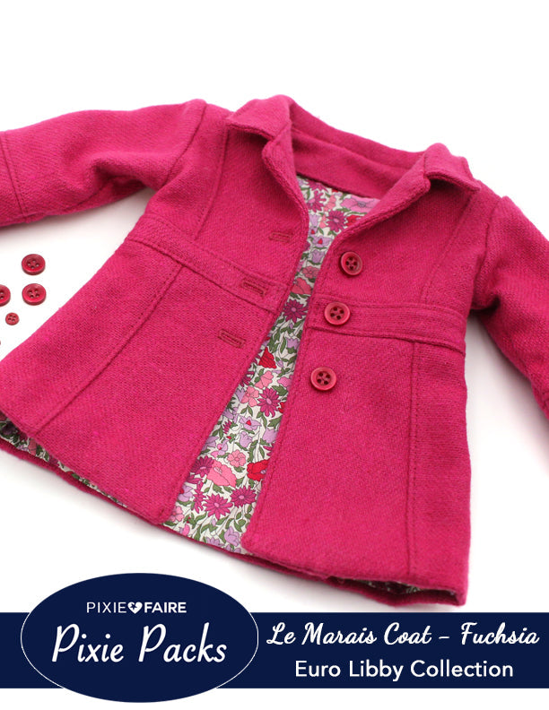 Pixie Faire Pixie Packs Pixie Packs Le Marais Euro Libby Collection Fuchsia Pixie Faire