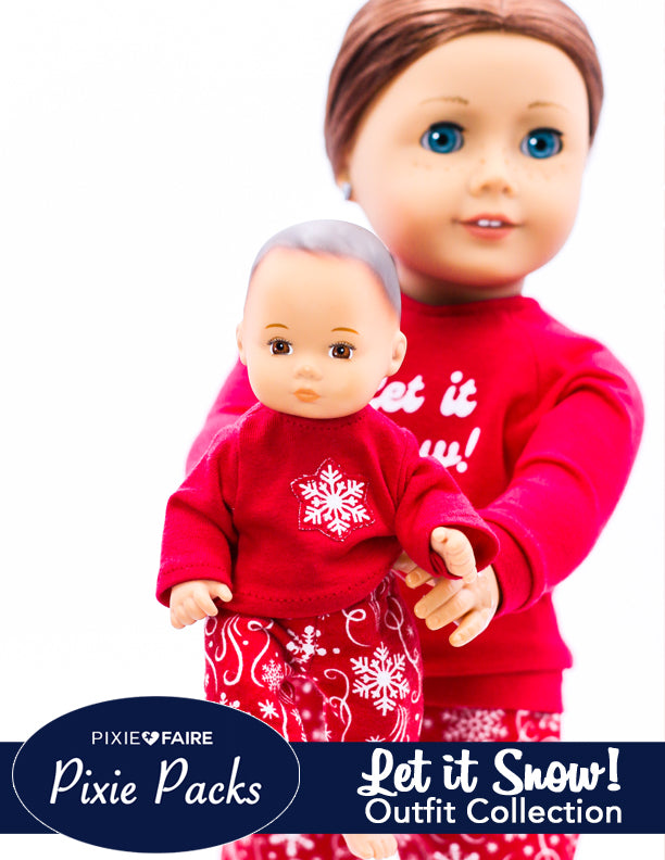 Pixie Faire Pixie Packs Pixie Packs Let It Snow Pajamas Collection Pixie Faire