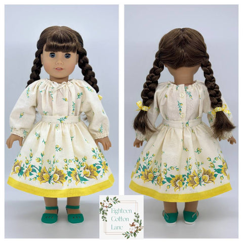Eighteen Cotton Lane 18 Inch Historical Let's Make Lemonade! 18" Doll Clothes Pattern Pixie Faire