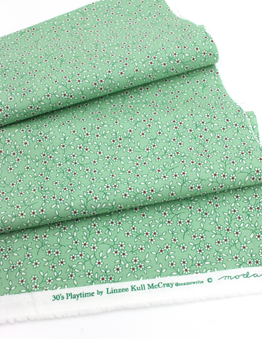 Pixie Faire Pixie Packs Pixie Pack - 30s Playtime Aloe - Sewing Kit Pixie Faire