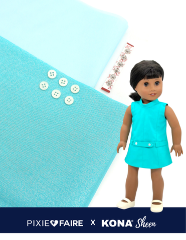 Pixie Faire Pixie Packs Pixie Packs Let's Go Downtown Kit - Kona Sheen Aqua Pixie Faire