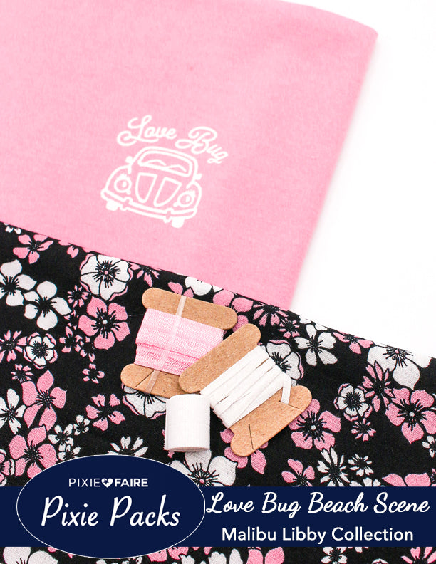 Pixie Faire Pixie Packs Pixie Packs Love Bug Beach Scene Malibu Libby Collection Pixie Faire