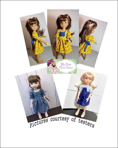 Mon Petite Cherie Couture Siblies Yvonne Pattern for 12" Siblies Dolls Pixie Faire