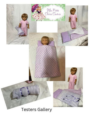 Mon Petite Cherie Couture 18 Inch Modern Nap Mat 18" Doll Accessories Pattern Pixie Faire
