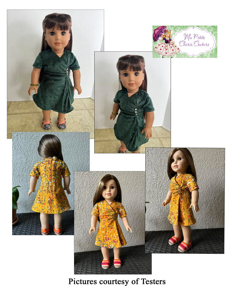 Mon Petite Cherie Couture 18 Inch Modern Xavia 18" Doll Clothes Pattern Pixie Faire
