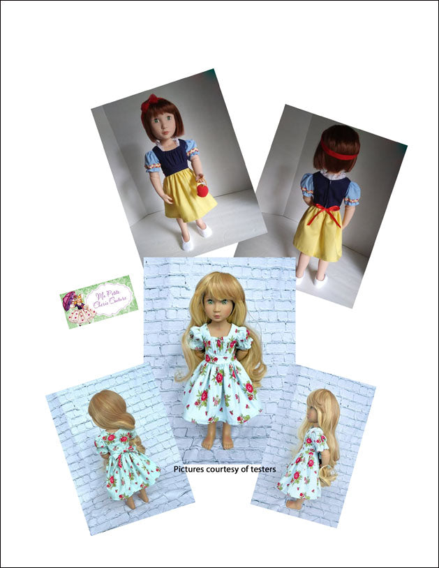 Mon Petite Cherie Couture A Girl For All Time Yvonne 16" Doll Clothes Pattern For A Girl For All Time Pixie Faire