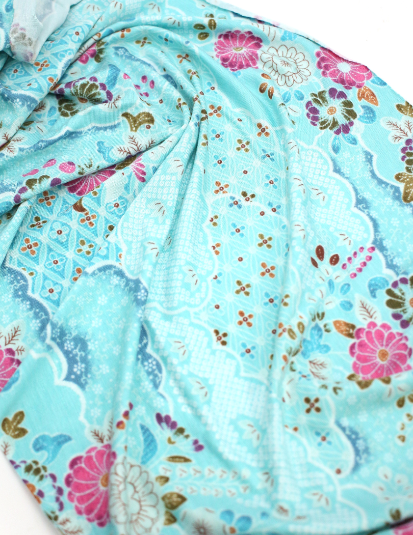 Pixie Packs Match Maker Bubble Dress - Aqua Floral