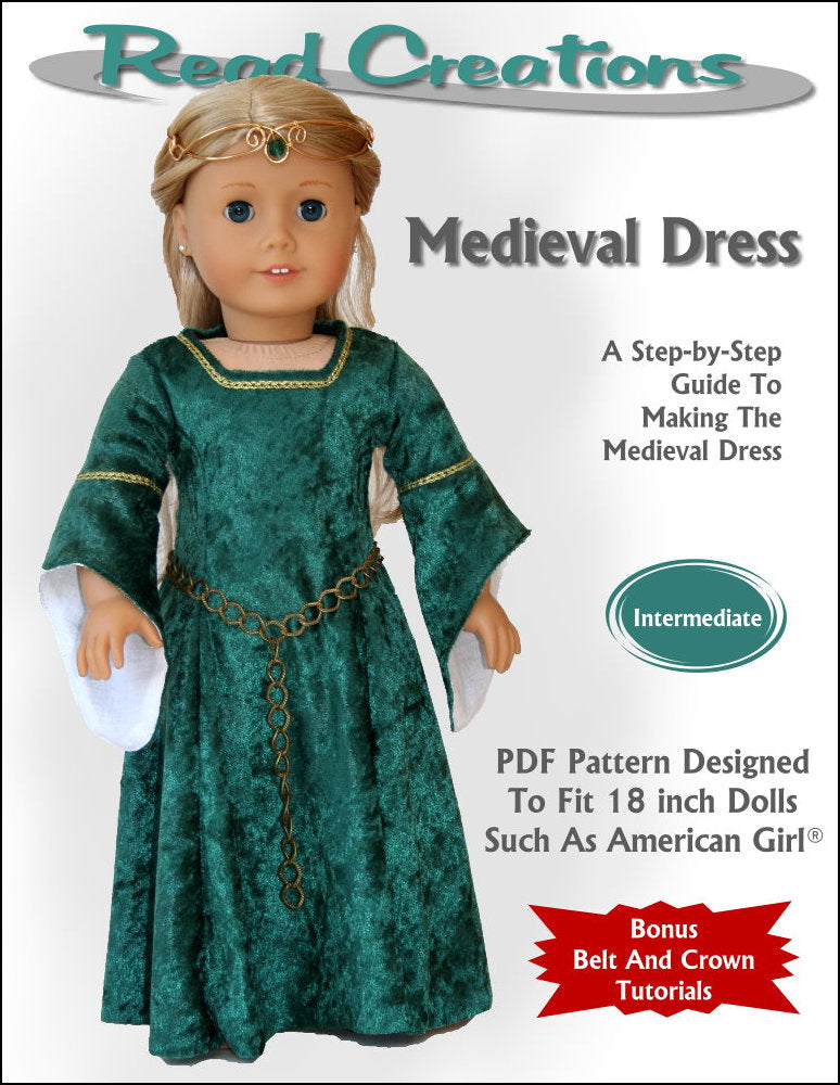 doll princess dress pattern Fairy Tale Princess Dress Pattern