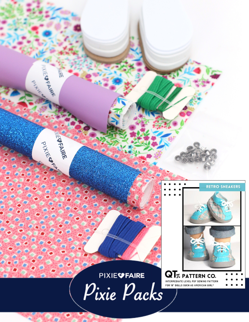 Pixie Faire Pixie Packs Pixie Packs Melrose Retro Sneakers Shoe Collection Pixie Faire
