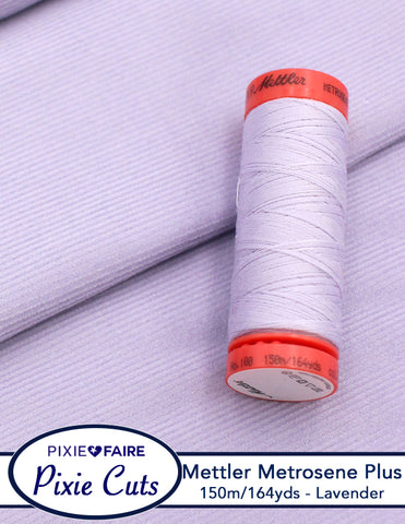 Pixie Faire Pixie Cuts Mettler Metrosene Plus Thread 150m/164yds Lavender Pixie Faire