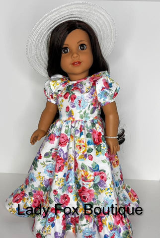 Lady Fox Boutique 18 Inch Modern Agatha Dress 18" Doll Clothes Pattern Pixie Faire