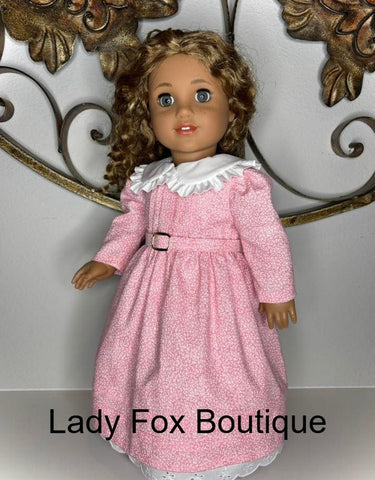 Lady Fox Boutique 18 Inch Historical Sweet Caramel Dress 18 Inch Doll Clothes Pattern Pixie Faire