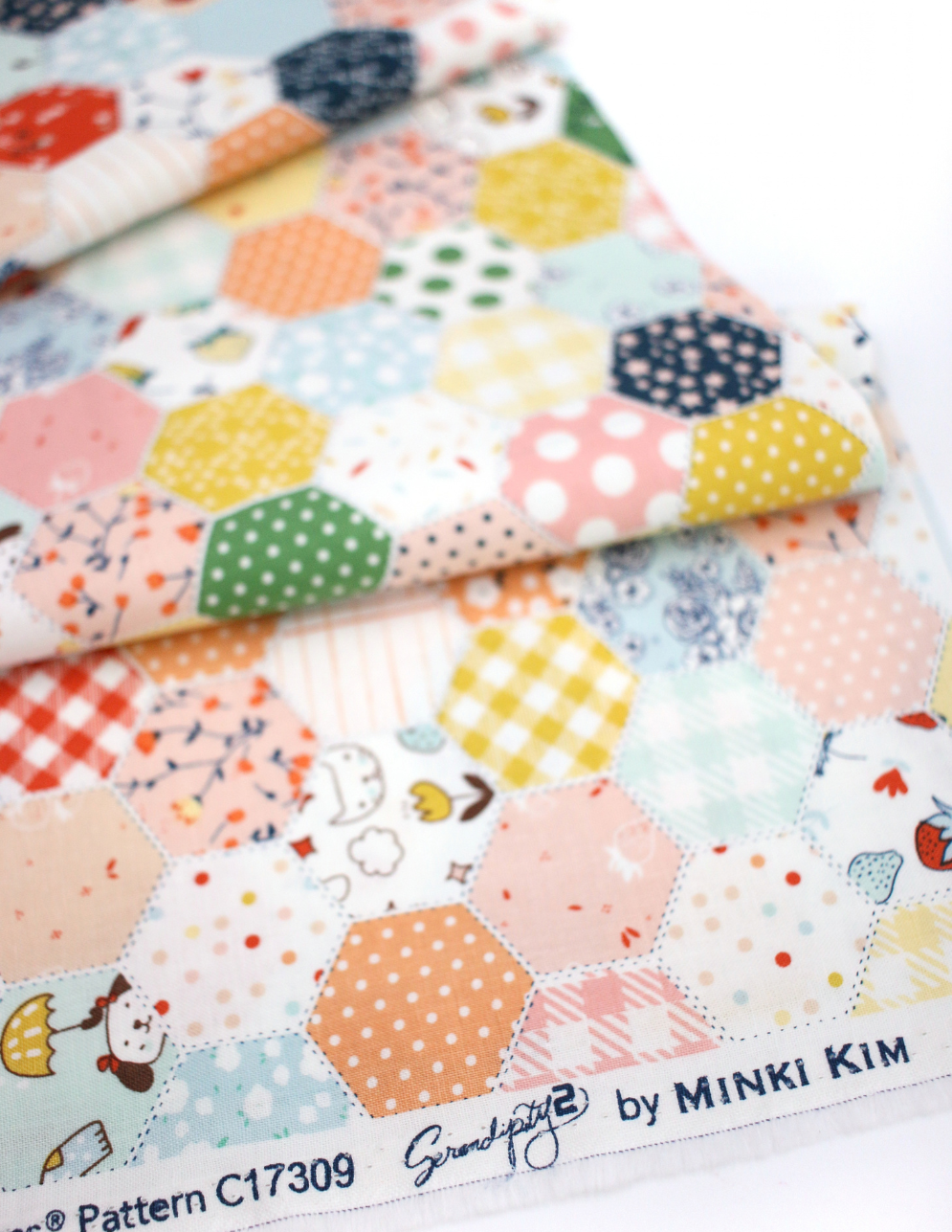 Pixie Faire Pixie Packs Pixie Packs Springtime Fun Jacket Hexagon Patchwork Pixie Faire