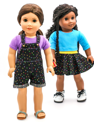 Pixie Faire Pixie Packs Pixie Pack - Mini Starry Rainbow Ruby Star -  Mix and Match Outfits Kit Pixie Faire