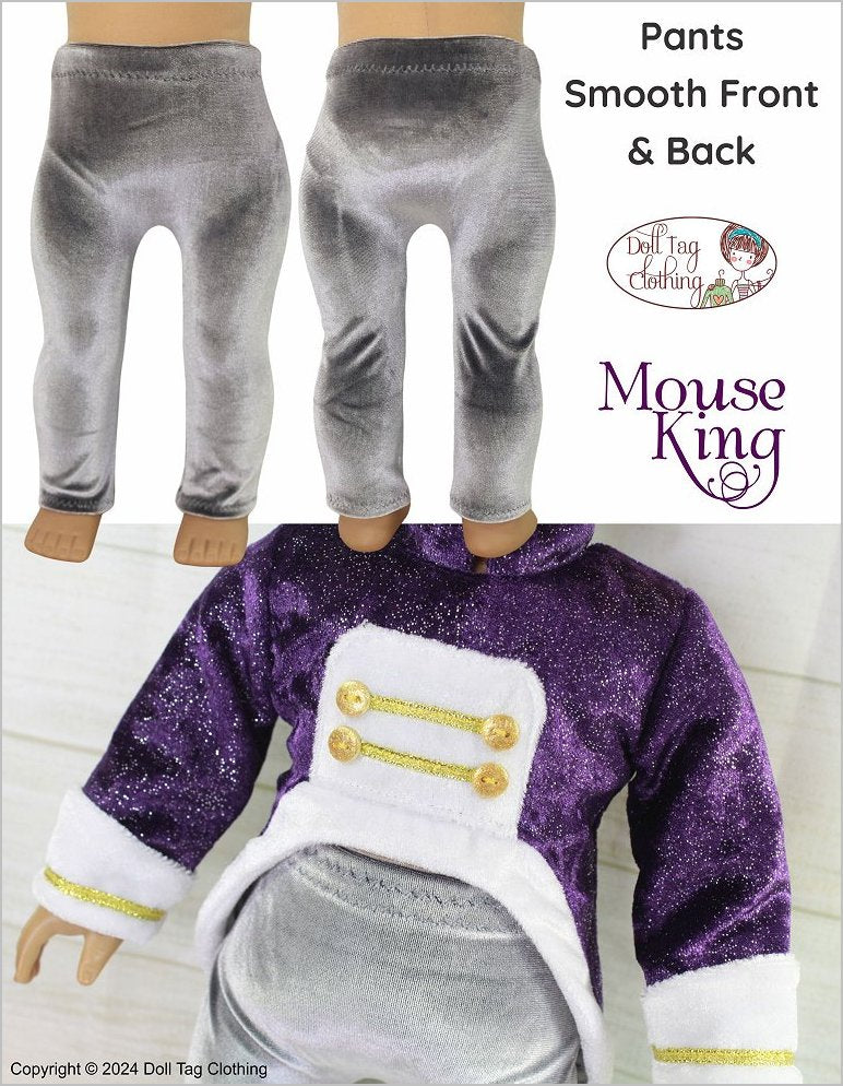 Doll Tag Clothing 18 Inch Modern Mouse King 18" Doll Clothes Pattern Pixie Faire