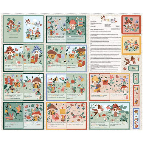 Pixie Faire Pixie Packs Pixie Packs Storybook Kit Thimbelina and the Sewing Fairies Pixie Faire