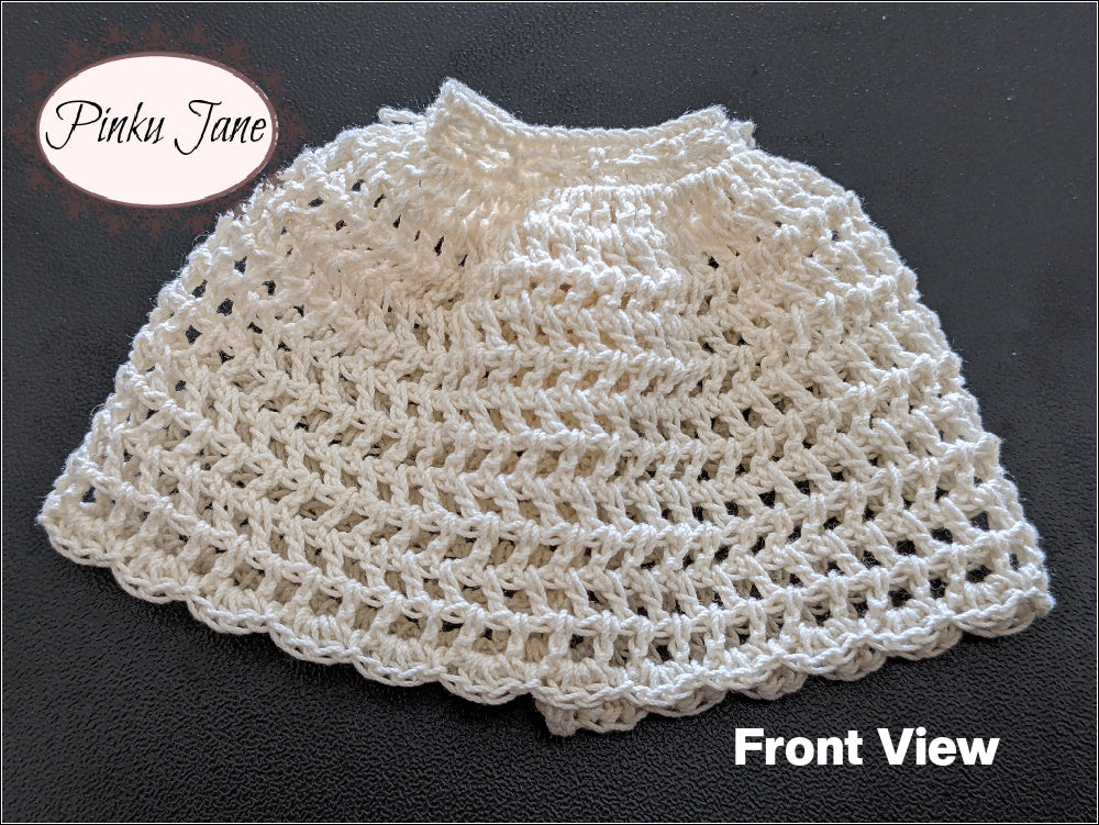 Pinku Jane Blythe/Pullip Danni Top, Tunic, or Dress - 7 Ways Crochet Pattern For 12" Blythe Dolls Pixie Faire