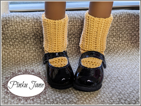 Pinku Jane Gorjuss Basic Crochet Socks Crochet Pattern For 12-12.5" Gorjuss and Siblies Dolls Pixie Faire