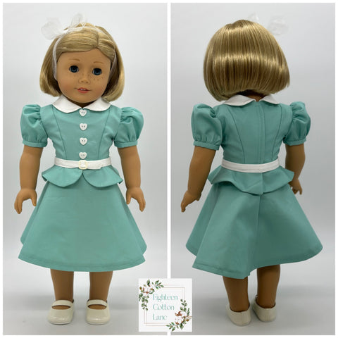 Eighteen Cotton Lane 18 Inch Historical Let's Be Friends! 18" Doll Clothes Pattern Pixie Faire