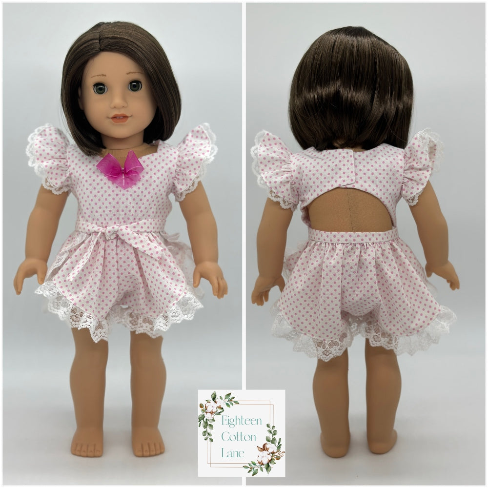 Eighteen Cotton Lane 18 Inch Historical Let's Build a Sandcastle! 18" Doll Clothes Pattern Pixie Faire