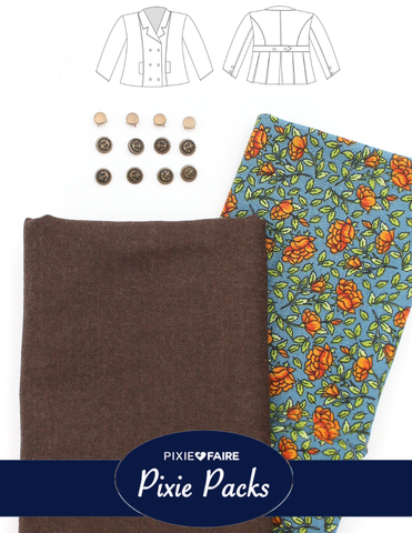 Pixie Faire Pixie Packs Limited Edition Piccadilly Peacoat Autumn Floral Pixie Pack Pixie Faire