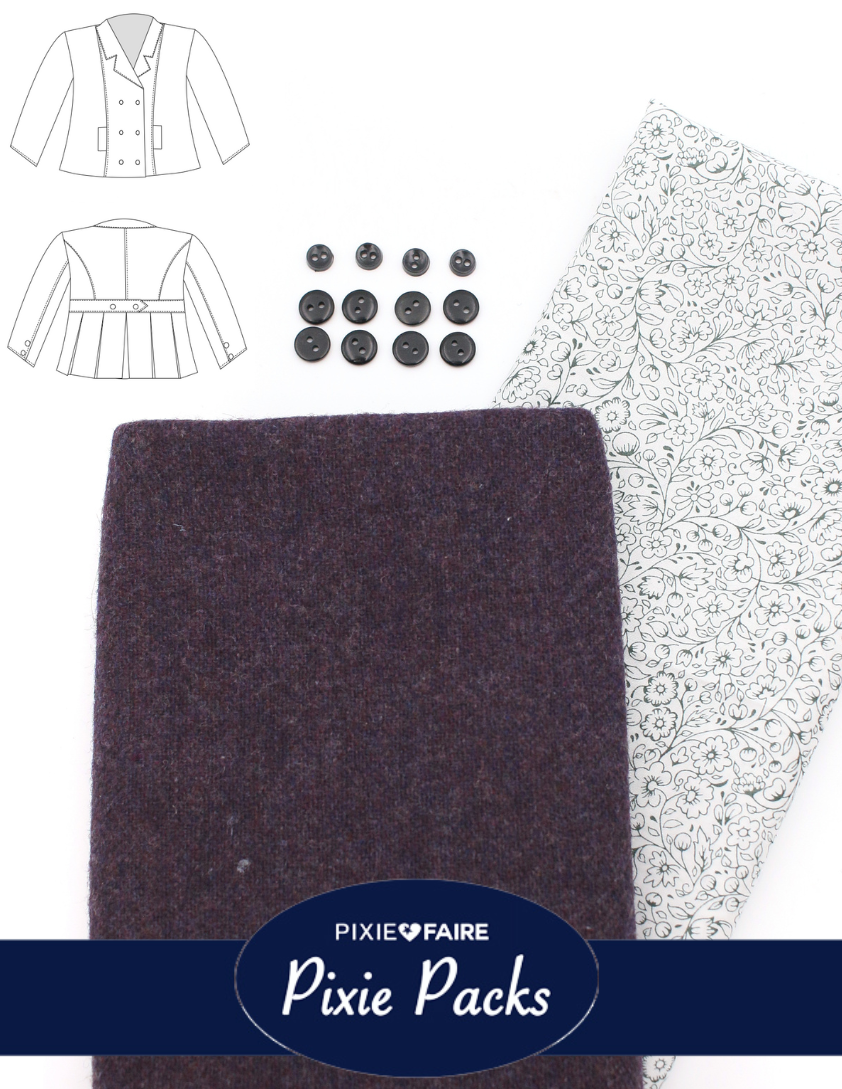 Pixie Faire Pixie Packs Limited Edition Piccadilly Peacoat Plum & Tana Lawn Pixie Pack Pixie Faire
