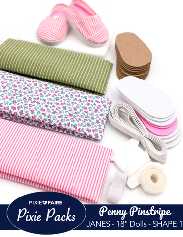 Pixie Faire Pixie Packs Pixie Packs Penny Pinstripe Janes Shoe Collection Pixie Faire