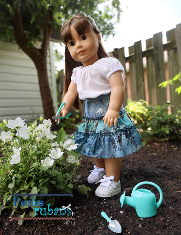Perles & Rubans 18 Inch Modern A Little Touch of Joy 18" Doll Clothes Pattern Pixie Faire