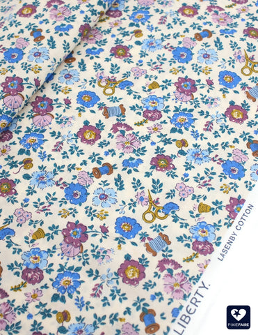 Pixie Faire Pixie Packs Pixie Pack Project Bags Kit Liberty Fabrics Tudor Celebration Pixie Faire