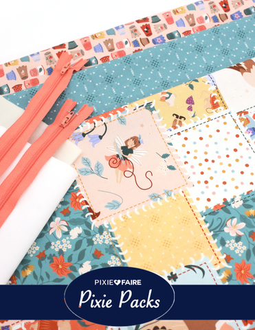 Pixie Faire Pixie Packs Pixie Pack Project Bags Kit Thimbelina and the Sewing Fairies Pixie Faire