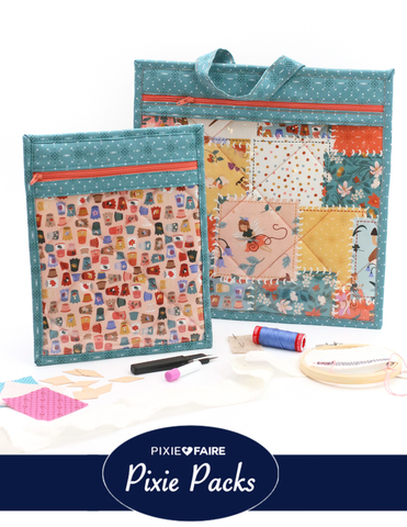 Pixie Faire Pixie Packs Pixie Pack Project Bags Kit Thimbelina and the Sewing Fairies Pixie Faire