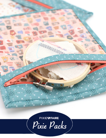 Pixie Faire Pixie Packs Pixie Pack Project Bags Kit Thimbelina and the Sewing Fairies Pixie Faire