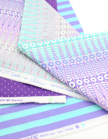 Pixie Faire Pixie Packs Pixie Pack Project Bags Kit Tula Pink Moon Garden Oopsie Daisy Pixie Faire