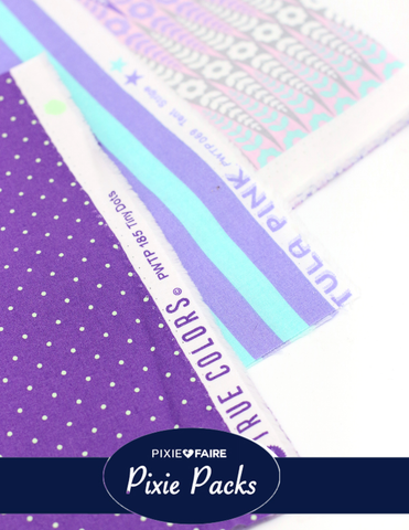 Pixie Faire Pixie Packs Pixie Pack Project Bags Kit Tula Pink Moon Garden Oopsie Daisy Pixie Faire