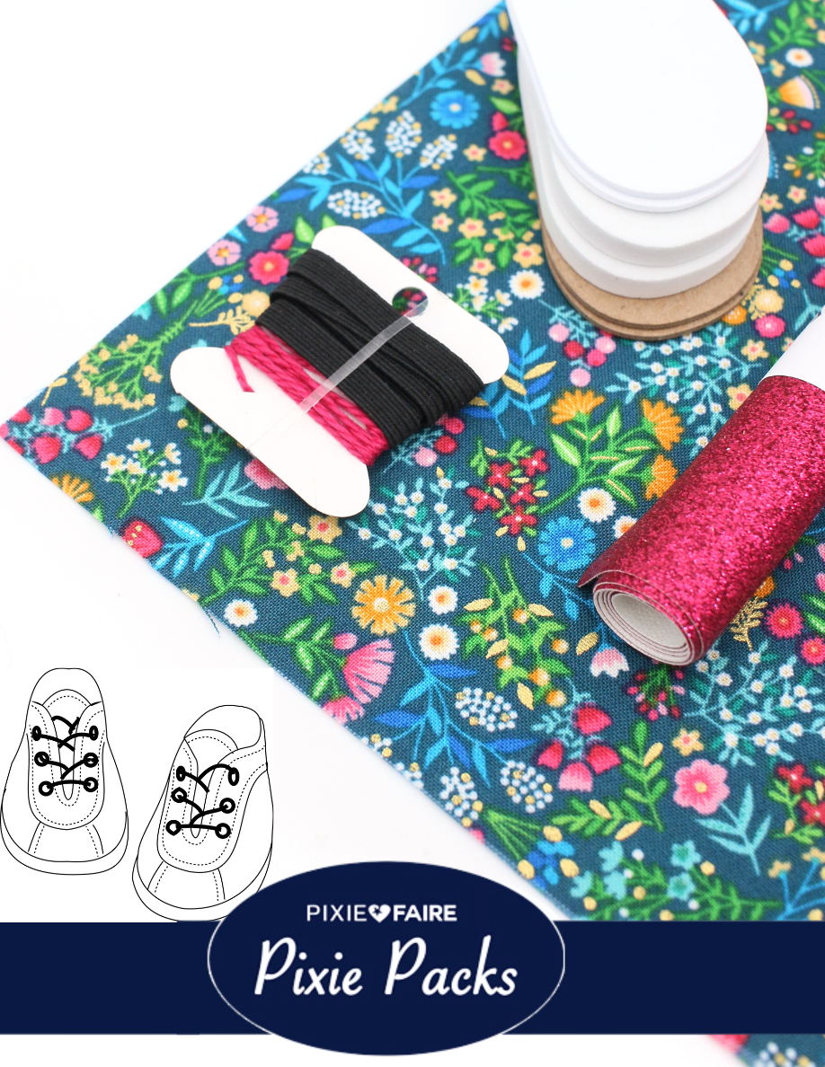 Pixie Faire Pixie Packs Pixie Packs Boho & Black Retro Sneakers Shoe Collection Pixie Faire